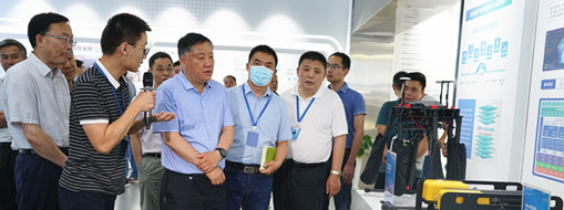 安徽省生態(tài)環(huán)境廳黨組書記、廳長賀澤群帶隊(duì)到中水三立調(diào)研指導(dǎo)