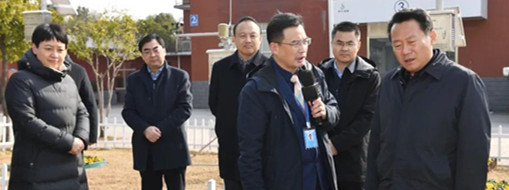 ?省委常委、市委書記虞愛華蒞臨中水三立調(diào)研指導(dǎo)