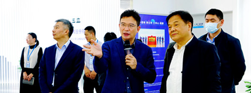 ?合肥市投資促進(jìn)局副局長郭玉璽一行蒞臨中水三立調(diào)研指導(dǎo)