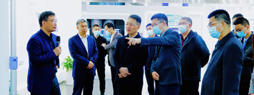 ?合肥市副市長何逢陽一行蒞臨中水三立調(diào)研指導(dǎo)